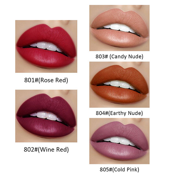 Waterproof Non-Sticky Matte Lipstick For Balck Skin