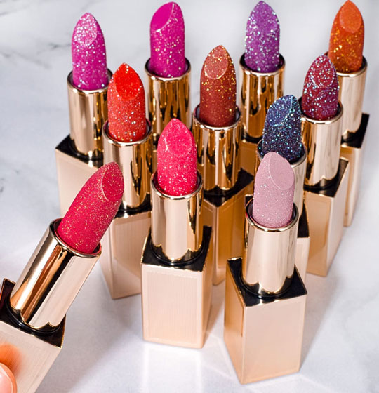 Bawei High Pigment Glitter Sparkle Lipstick (2)